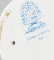 Herendi madár. Jelzett, kézzel festett, hibátlan, m: 10,5 cm