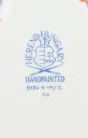 Herendi hattyú. Jelzett, kézzel festet, hibátlan, 15x11 cm. Ritka!