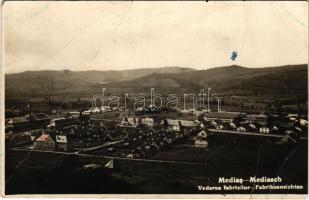 1931 Medgyes, Mediasch, Medias; Vederea fabricilor / Fabriksansichten / gyár látképe / factory (vágott / cut)