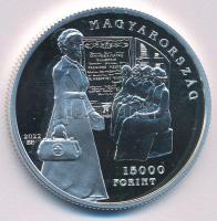 2022. 15.000Ft Ag "Hugonnai Vilma, az első magyar orvosnő" kapszulában T:PP