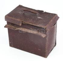 Kodak antik diaprojector, Kodak-Projektions Luvomar objektívvel, eredeti sérült dobozában, 33x23 cm