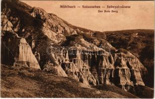 Szászsebes, Mühlbach, Sebesul Sasesc, Sebes; Der Rote Berg / Vöröshegy / mountain