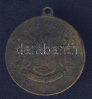 1896. "Magyarország 1000 éves fennállása" Br emlékérem T:3 f