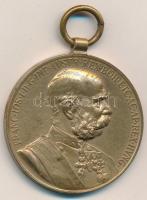 1898. &quot;Jubileumi Emlékérem a Fegyveres Erő Számára / Signum memoriae (AVSTR)&quot; bronz kitüntetés mellszalag nélkül T:AU,XF Hungary 1898. &quot;Commemorative Jubilee Medal for the Armed Forces&quot; bronze decoration without ribbon C:AU,XF