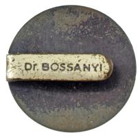 ~1930-1940. "EMERGÉ" festett, ezüstözött gumiárú gyár gomblyukjelvény, hátlapon "DR B...