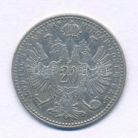 Ausztria 1869. 20kr Ag "Ferenc József" T:VF 
Austria 1869. 20 Kreuzer Ag "Franz Jose...