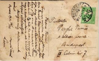 1912 Budapest XIV. Stefánia út 18. szám alatti ház kapuja. photo (fl)