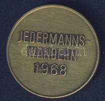 NSZK 1968. "PSV - Jedermanns-Wandern" Br multicolor emlékérem T:1