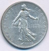 Franciaország 1910. 1Fr Ag T:VF,F
France 1910. 1 Franc Ag C:VF,F 
Krause KM#844