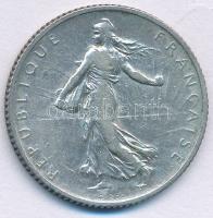 Franciaország 1915. 1Fr Ag T:VF France 1915. 1 Franc Ag C:VF Krause KM#844