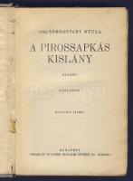 1942 Somogyvári Gyula: A pirossapkás kislány regény a Singer és Wolfner kiadásában