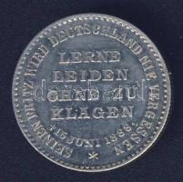 Németország DN "V. Frigyes német császár" fém emlékérem T:2