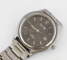 Vector karóra, kvarc, dátumkijelzéssel, fém szíjjal, számlap d: 30 mm