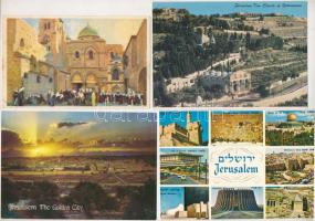 JERUZSÁLEM - 8 db modern izraeli képeslap / JERUSALEM - 8 modern Israeli postcards