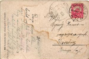 1928 Przemysl, Ul. 3-go Maja, Restauracya i Piwiarnia Goldstein / Dritte Maigasse / street, restaura...