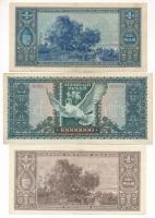 1945. 1.000.000P + 10.000.000P + 1946. 1.000.000MP mindhárom "Magyar Éremgyűjtők Egyesülete XIX...