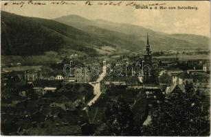 1912 Bruck an der Mur (Steiermark), vom Schlossberg (small tear)