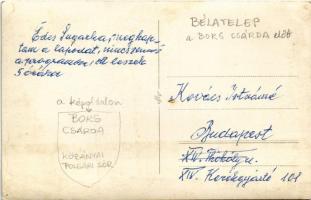 Fonyód, Bélatelep, Bors csárda előtt a balatoni műút mentén ahol Kőbányai polgári sör kapható, photo