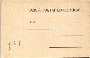 Ach könnt ich noch einmal so lieben, wie im wonnigen vorigen Monate Mai! Feldpostkarte / Kézzel rajz...