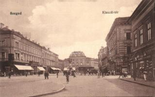 Szeged Klauzál tér Divatáruház és Bartos Lipót üzlete