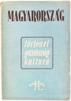 Magyarország. Történeti, gazdasági és kulturális évkönyv [1947]. Bp., 1948, Hungária Lloyd (Szikra-ny.), X+259+(1) p.+ XIX (térképek, grafikonok) t. Egyetlen kiadás. Kiadói papírkötés, minimálisan sérült borítóval, belül jó állapotban, tulajdonosi bejegyzéssel.