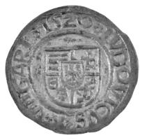 1520K-A Denár Ag &quot;II. Lajos&quot; (0,54g) T:XF  Hungary 1520K-A Denar Ag &quot;Louis II&quot; (0,54g) C:XF Huszár: 841., Unger I.: 673.n