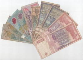 Románia 1992-1999. 1000L-100.000L (10db, 6xklf) T:F-G
Romania 1992-1999. 1000 Lei - 100.000 Lei (10...