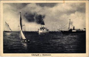 1930 Balaton, gőzhajók