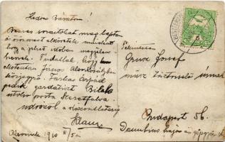 1910 Alsózsuk, Zsuk, Jucu de Jos (Kolozsvár, Cluj); vasútállomás / railway station. Dunky Fivérek ph...