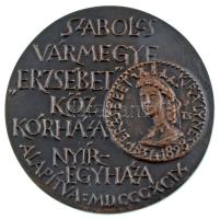 Tóth Sándor (1933-2019) ~1999. "Dr. Jósa András 1834-1918 / Szabolcs vármegye Erzsébet Közkórhá...