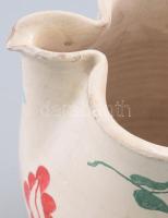 Kancsó. Vasszeg, cca 1900, mázkopással, m: 20,5 cm