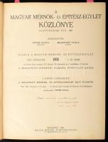 1931 - 1932 A Magyar Mérnök- és Építész-Egylet közlönye LXV. évf. 1-52. sz. Szerk.: Fejér Gyula, Maj...