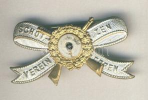 Németország DN "Lövészegyesület" bimetál, multicolor fém kitűző T:2