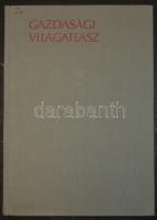 1982 Gazdasági világatlasz a Kartográfiai Vállalat kiadásában szép állapotban