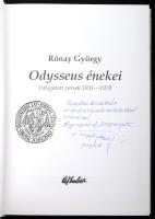 Rónay György: Odysseus énekei. Válogatott versek 1931-1978. Bp., 1997, Új Ember. Kiadói kartonált pa...