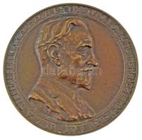 Sidló Ferenc (1882-1953) 1929. &quot;A Stephaneum igazgatósága és tisztviselői - Kohl Ferencz érdemeinek - 19_30&quot; egyoldalas bronz emlékérem (65mm) T:AU HP 4855.