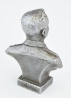 Jurij Gagarin büszt. Alumínium, jelzett, m: 12 cm