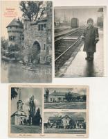 14 db RÉGI történelmi magyar város képeslap vegyes minőségben + 1 fotó / 14 pre-1945 historical Hung...