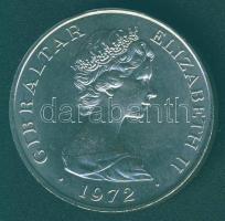 Gibraltár 1972. 25p "Ezüstlakodalom" T:2 ph