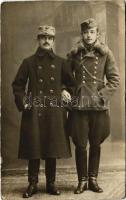 1917 Osztrák-magyar katonák orosz hadifogságban / WWI Austro-Hungarian K.u.K. military, POWs (prisoners of war) in Russia. photo (EB)