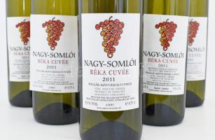 6 üveg Nagy-Somlói Réka Cuvée. Polgár-Mátyásfalvi Pince, 2011, 13%, 0,75l, bontatlan