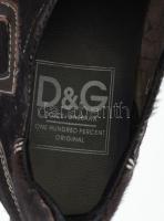 Dolce & Gabbana vintage bőrcipő, kopott, cca 45-s méret