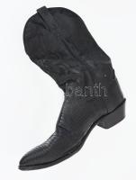 J. Chisholm bőr cowboy csizma, cca 46-s méret