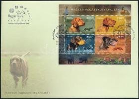 2024 Magyar vadászkutyafajták blokk FDC-n