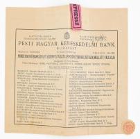 1942 Horthy Miklós kormányzó köszönő távirata Serédi Jusztinián (1884-1945) bíborosnak a XXX. Ország...