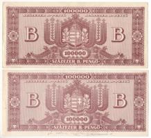 1946. 100.000BP (2x) T:F 
Adamo P36