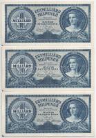 1946. 1.000.000.000MP (7x) T:AU sarokhajlások és a bal alsó sarokban fekete folt
Adamo P34