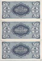 1946. 1.000.000.000MP (7x) T:AU sarokhajlások és a bal alsó sarokban fekete folt
Adamo P34