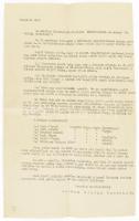 1935 Pilótajáték anno, avagy hogyan csináljunk 1 pengőből 15625 pengőt néhány héten belül, stencilezett egyoldalas leírás utasításokkal, &quot;Eszmei Jóléti Szövetség&quot; aláírással