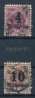 Német államok - Württemberg 1923 Forgalmi értékek Infla Berlin vizsgálójellel Mi 182-183 (Mi EUR 164.-)